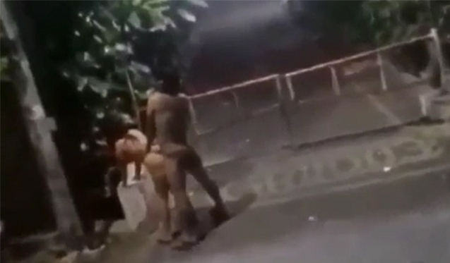 BOKEP INDO | VIRAL REKAMAN PASANGAN MESUM LAGI NGENTOT DI DEPAN GANG