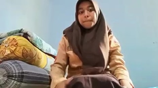 Bokep Indo Pelajar Hijab SMA Baju Pramuka Colmek